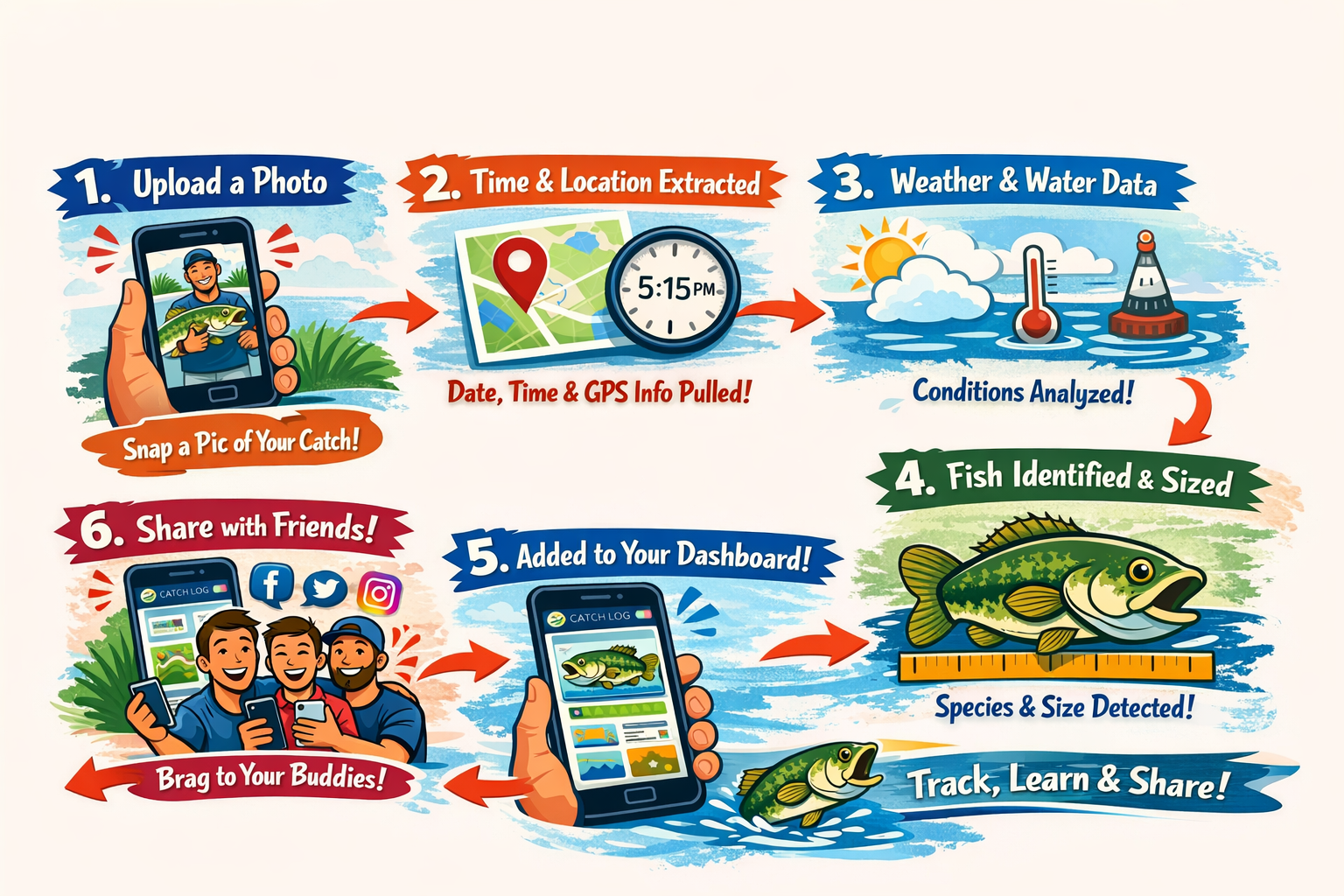 ImOnImOn catch logging infographic